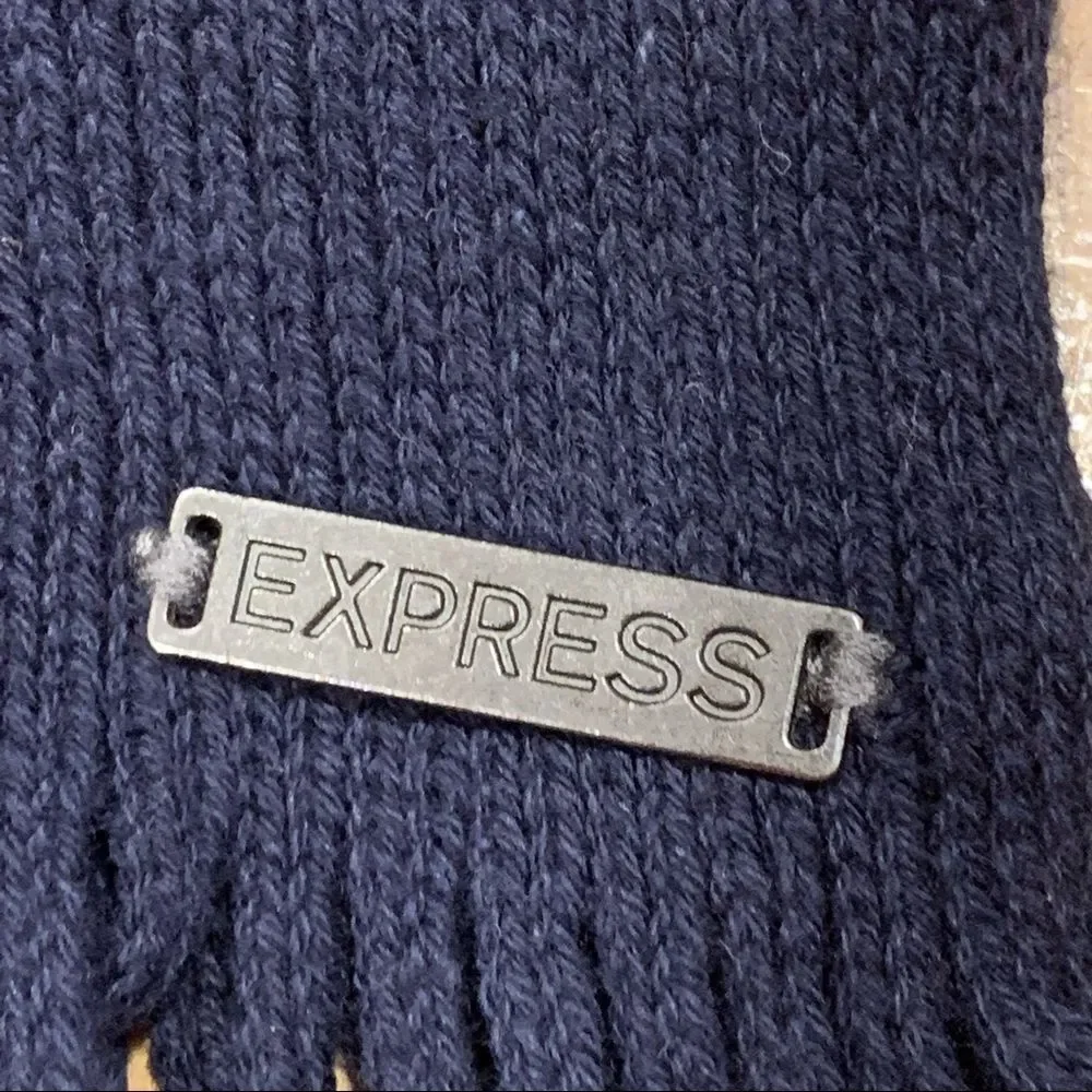 Express gray red